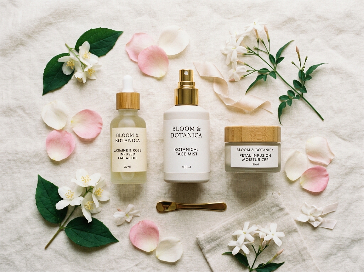 Areva Ingredients Botanical flatlay